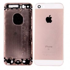 Корпус для iPhone 5S в стиле для iPhone SE Rose Gold (розовое золото)