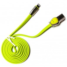 Кабель ROCK Space Dragon Cable USB – Lightning зеленый