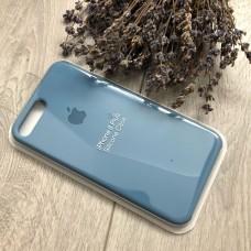 Силиконовый чехол iPhone 7 Plus/8 Plus «синий деним»