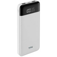 Внешний аккумулятор TFN Slim Duo LCD 10 000 Micro-USB Type-C