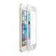 Стекло защитное iPhone 6 Plus/6S Plus 3D/5D с белой рамкой