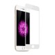 Стекло защитное iPhone 7 Plus/8 Plus 3D/5D с белой рамкой