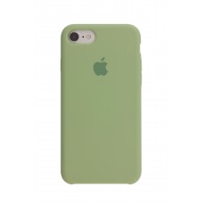 Силиконовый чехол для iPhone 7/8 зеленый