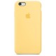 Чехол iPhone 6/6S Silicone Case желтый
