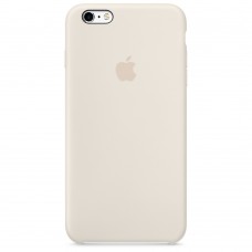 Чехол iPhone 6/6S Silicone Case кремовый