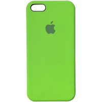 Чехол для iPhone 5S/SE Silicone Case салатовый