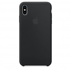 Чехол для iPhone XS MAX Silicone Case черный