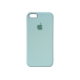 Чехол для iPhone 5S/SE Silicone Case зеленая лагуна