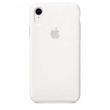 Чехол iPhone XR Silicone Case белый