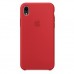 Чехол для iPhone XR Silicone Case красный