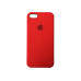 Чехол для iPhone 5S/SE Silicone Case красный
