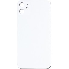 Стекло корпуса заднее для iPhone 11 (белое)