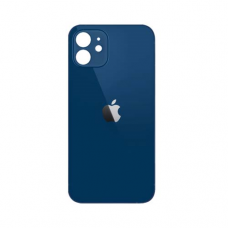 Задняя крышка (Стекло) для iPhone 12 Mini (Синий)