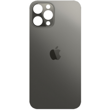Задняя крышка (Стекло) iPhone 12 Pro Max (Черный)
