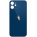 Задняя крышка (Стекло) для iPhone 12 (Синий)