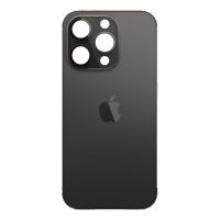 Задняя крышка (Стекло) для iPhone 14 Pro Max (Черный)