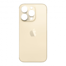 Задняя крышка (Стекло) для iPhone 14 Pro Max (Золото)