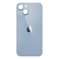 Задняя крышка (Стекло) для iPhone 14 (Голубой)