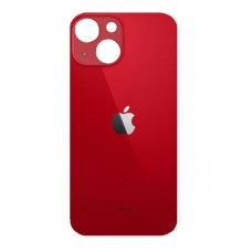 Задняя крышка (Стекло) для iPhone 14 (Красный)