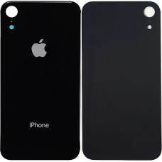 Стекло корпуса заднее для iPhone XR (черный)