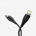 Кабель USB ROCK RCB0557 Lightning Hi-Tensile 1.2м