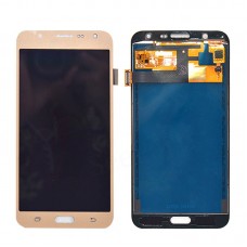 Дисплей для Samsung J7 2015 J700 OLED золотой