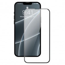 Стекло защитное iPhone 13/13 Pro 3D черное